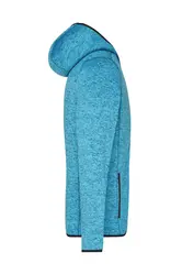 Muški flis JN589 blue-melange/black S-2