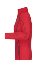 Ženski flis JN596 red/carbon S-1