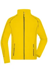 Muški flis JN597 yellow/carbon M-0