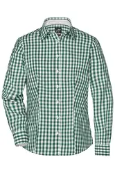 Ženska košulja JN616 forest-green/white XS-0