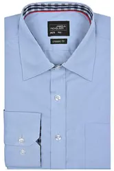 Muška košulja JN619 light-blue/navy-white S-4