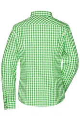 Ženska košulja JN637 green/white XS-3