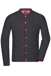 Muška košulja JN640 anthracite-melange/red/red S-0