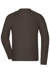 Muška košulja JN640 brown-melange/beige/royal L-3