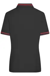 Ženska polo majica JN701 black/red S-7
