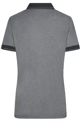 Ženska polo majica JN705 black-melange/black S-7