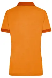Ženska polo majica JN705 orange-melange/dark-orange S-3