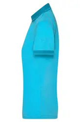 Ženska polo majica JN705 turquoise-melange/turquoise S-5