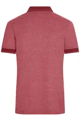 Muška polo majica JN706 wine-melange/wine S-3
