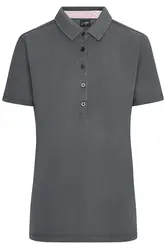 Ženska polo majica JN711 graphite/white-red M-4