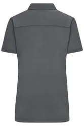 Ženska polo majica JN711 graphite/white-red M-7