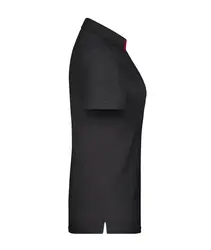 Ženska polo majica  JN725 black/red S-6