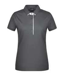 Ženska polo majica  JN725 graphite/white S-0