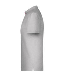 Ženska polo majica JN726 grey-heather/red M-1 Ženska polo majica JN726 grey-heather/red M-1