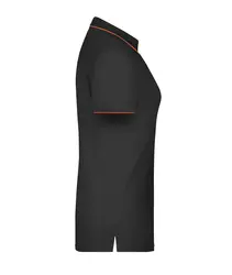 Ženska polo majica  JN727 black/orange XS-2