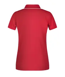 Ženska polo majica  JN727 red/white XS-2