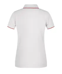 Ženska polo majica  JN727 white/red XS-2