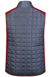 Muški prsluk JN740 red-melange/anthracite-melange S-3