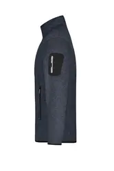 Muški flis JN762 dark-grey-melange/silver S-1