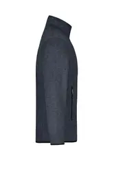 Muški flis JN762 dark-grey-melange/silver S-2