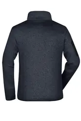 Muški flis JN762 dark-grey-melange/silver S-3