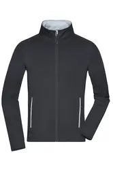 Muški flis JN764 black/silver L-0