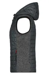 Ženski prsluk JN767 grey-melange/anthracite-melange S-5