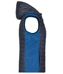Ženski prsluk JN767 royal-melange/anthracite-melange S-6