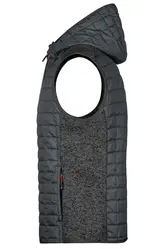 Muški prsluk JN768 grey-melange/anthracite-melange S-1