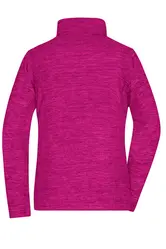 Ženski flis JN769 berry-melange/silver M-7