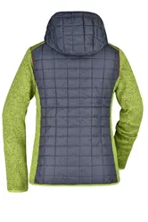 Ženska jakna JN771 kiwi-melange/anthracite-melange S-3