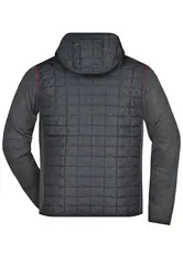 Muška jakna JN772 grey-melange/anthracite-melange S-3