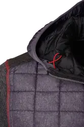 Muška jakna JN772 grey-melange/anthracite-melange S-4