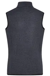 Ženski prsluk JN773 dark-grey-melange/silver S-7