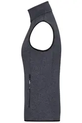 Muški prsluk JN774 dark-grey-melange/silver S-1