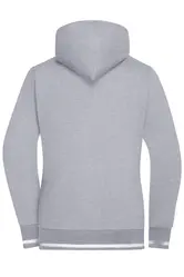 Ženska hudica JN775 grey-heather/white S-3