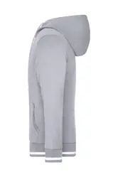 Muška hudica JN776 grey-heather/white S-5