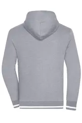 Muška hudica JN776 grey-heather/white S-7