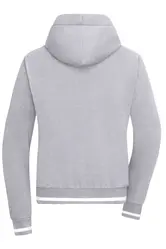 Ženska hudica JN777 grey-heather/white S-7