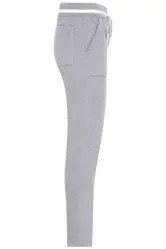 Muška trenirka JN780 grey-heather/white S-2