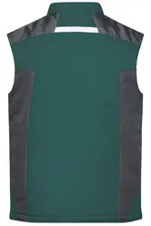 Radni prsluk  JN825 dark-green/black XS-3