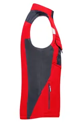 Radni prsluk JN825 red/black XS-5 Radni prsluk JN825 red/black XS-5