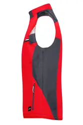 Radni prsluk  JN825 red/black XS-1