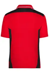 Radna polo majica JN828 red/black XS-7