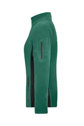 Ženski radni flis JN841 dark-green/black XS-5