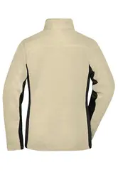Ženski radni flis JN841 stone/black XS-3