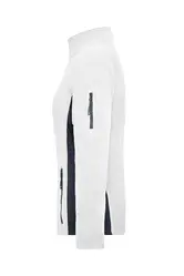 Ženski radni flis JN841 white/carbon XS-1