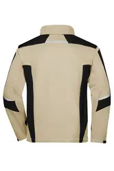 Radna softshell jakna  JN844 stone/black XS-6