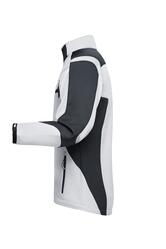 Radna softshell jakna JN844 white/carbon XS-4 Radna softshell jakna JN844 white/carbon XS-4