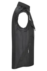 Radni softshell prsluk JN845 black/black XS-5 Radni softshell prsluk JN845 black/black XS-5